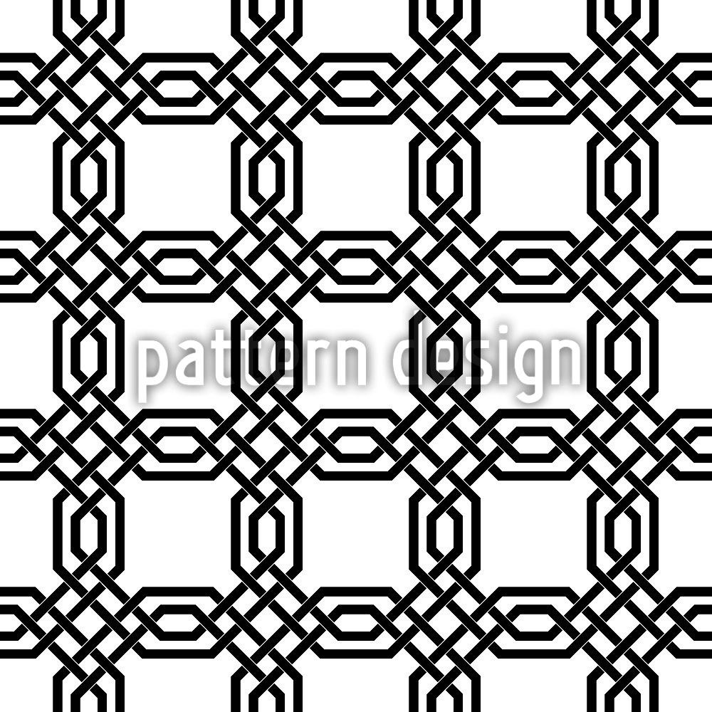 patterned-wallpaper-celtic-octagons