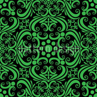 patterned-wallpaper-green-romance