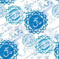 patterned-wallpaper-om-blue-and-white