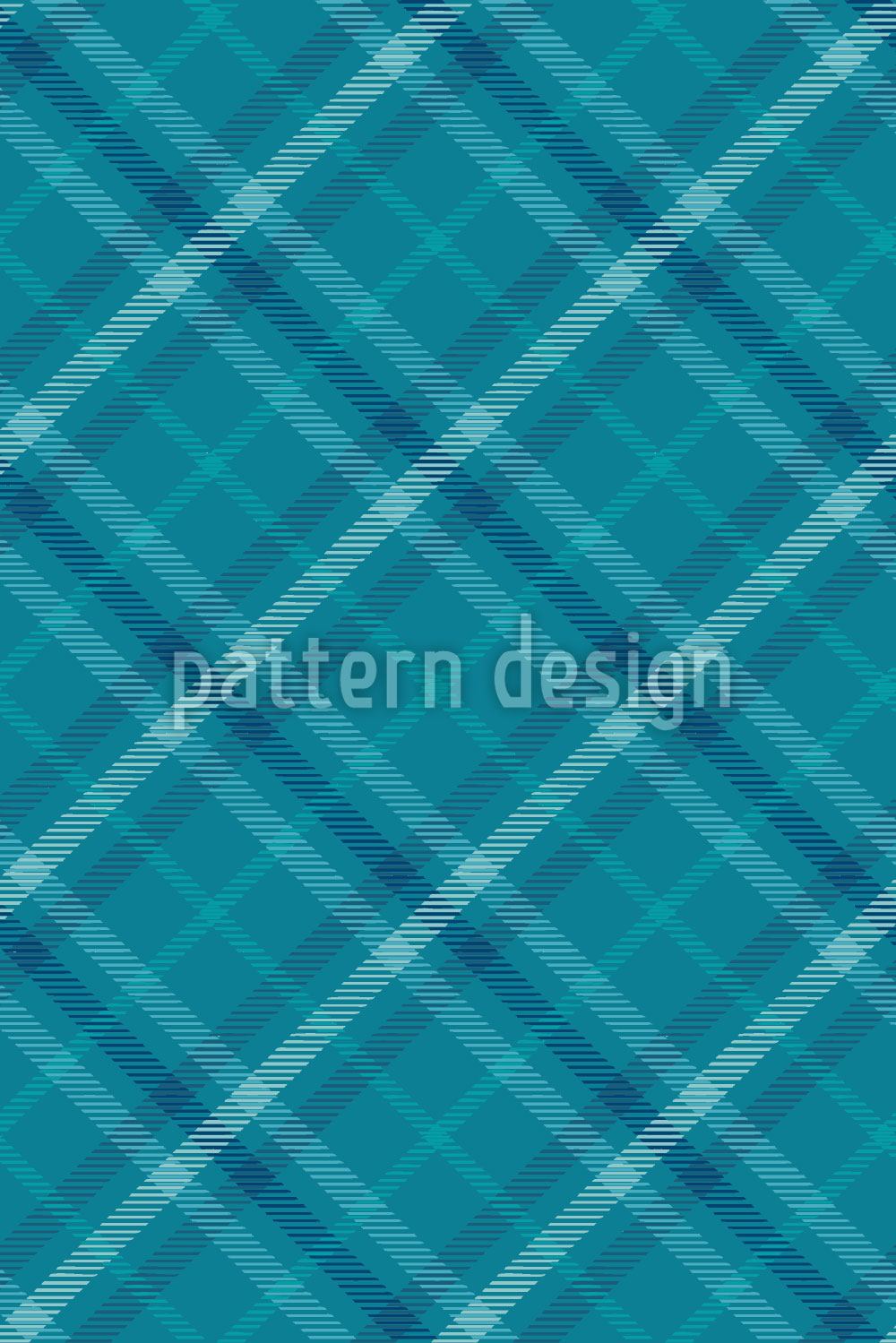 patterned-wallpaper-aqua-tartan