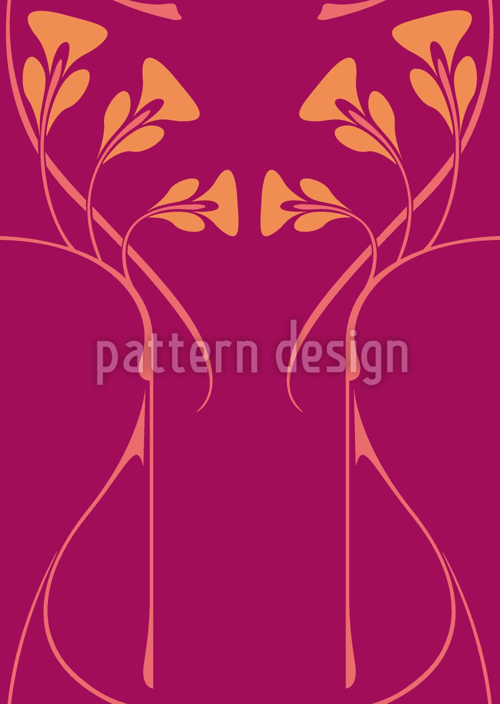 patterned-wallpaper-pelleas-et-melisande-magenta