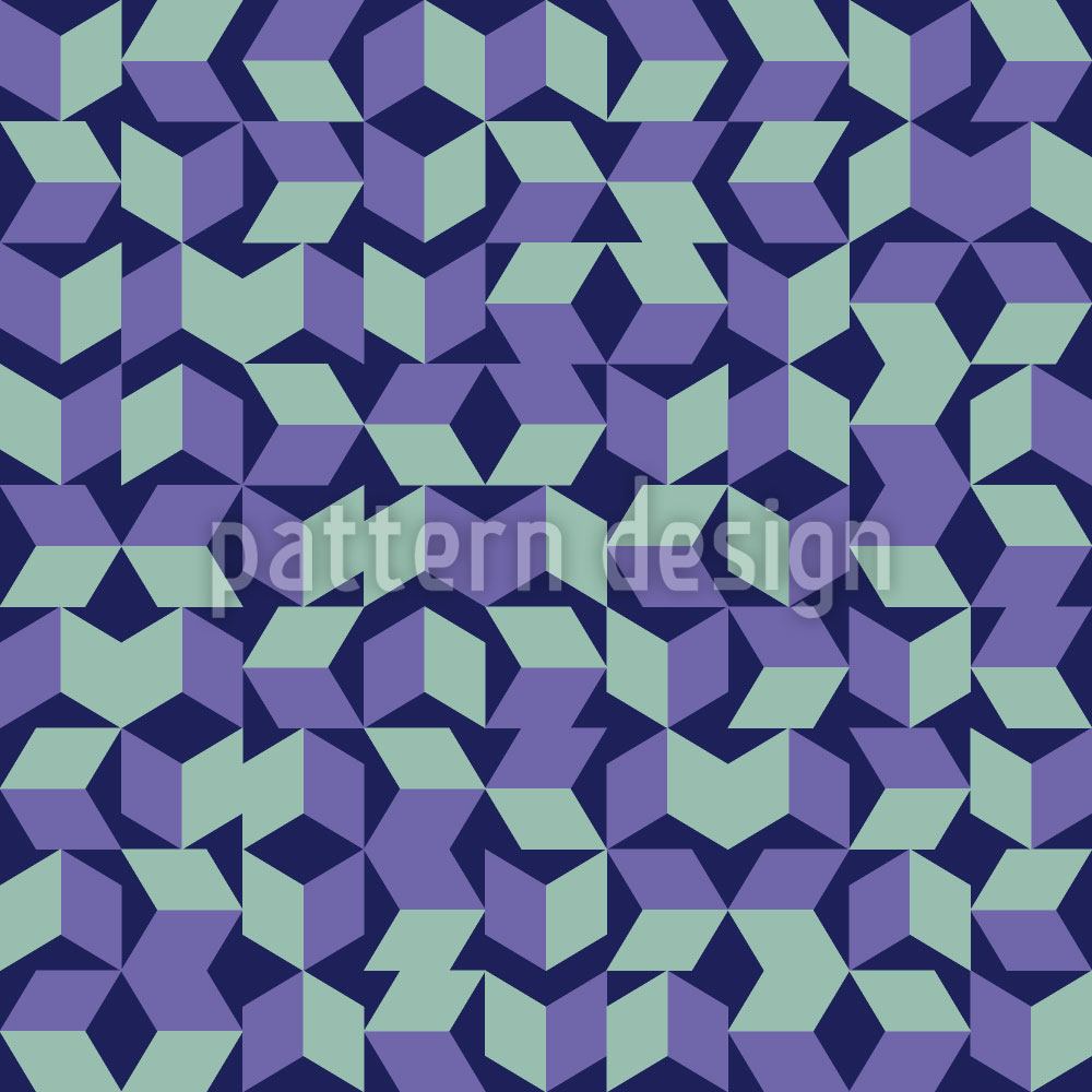 patterned-wallpaper-eulatik-rhombus