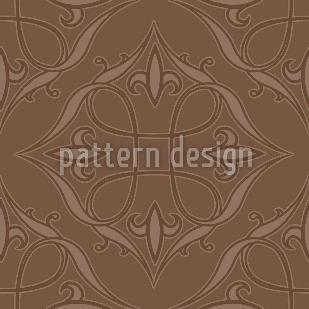 patterned-wallpaper-renaissance-in-brown