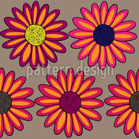 patterned-wallpaper-marguerites-multicolor