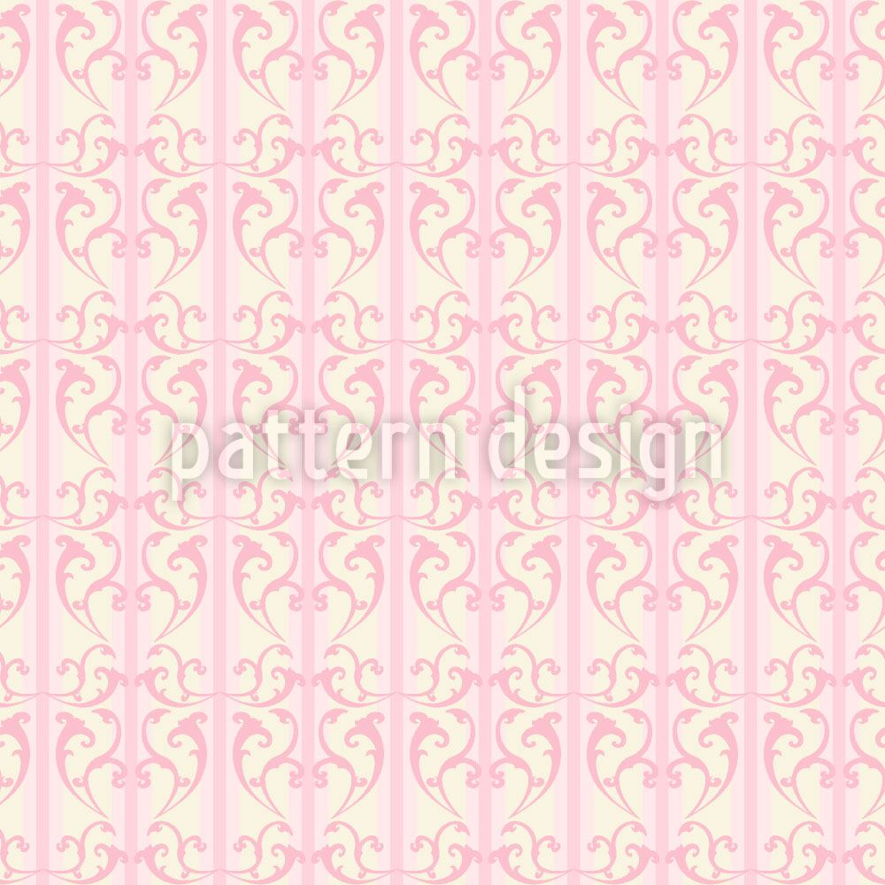 patterned-wallpaper-strawberry-on-striped-baroque