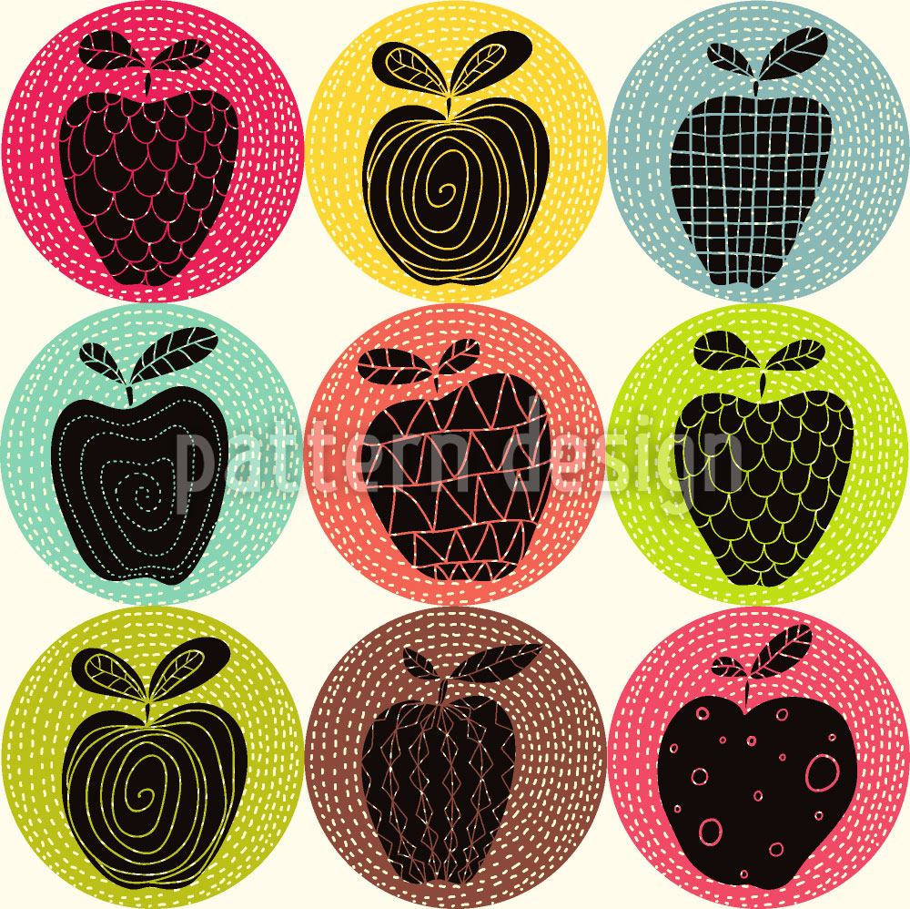 patterned-wallpaper-an-apple-a-day