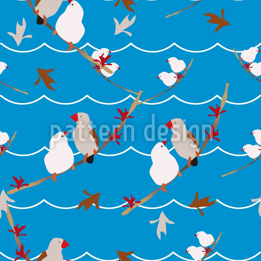 patterned-wallpaper-lovebirds-blue