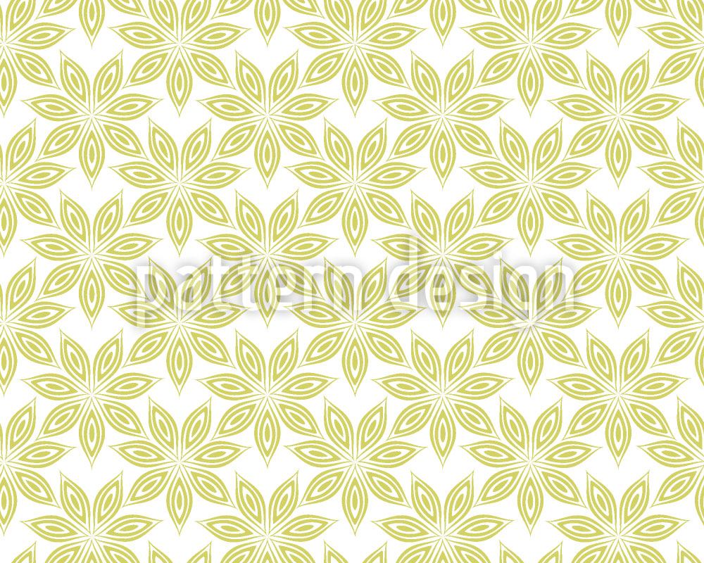 patterned-wallpaper-anise-flowers