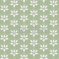 patterned-wallpaper-blossom-drops-green