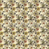 patterned-wallpaper-retro-daisies