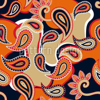 patterned-wallpaper-rock-orange