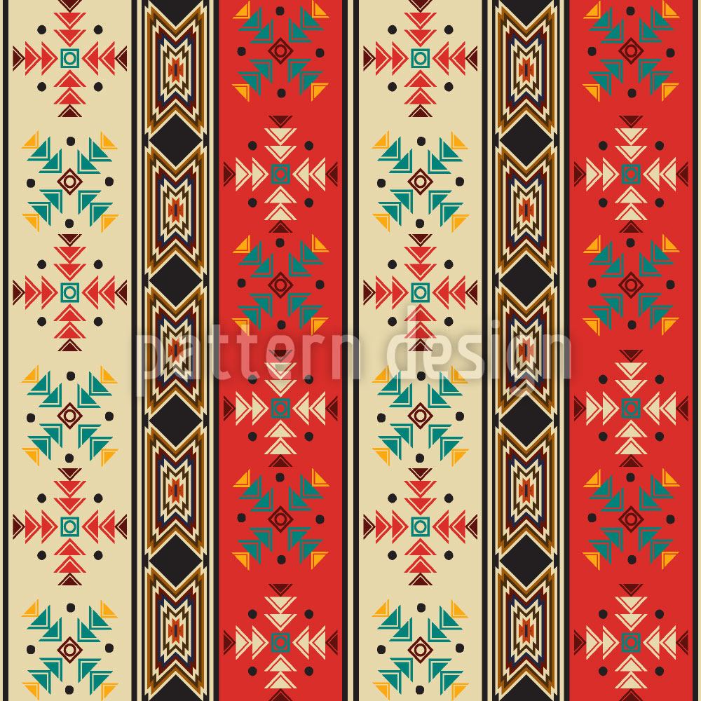 patterned-wallpaper-navajo-style