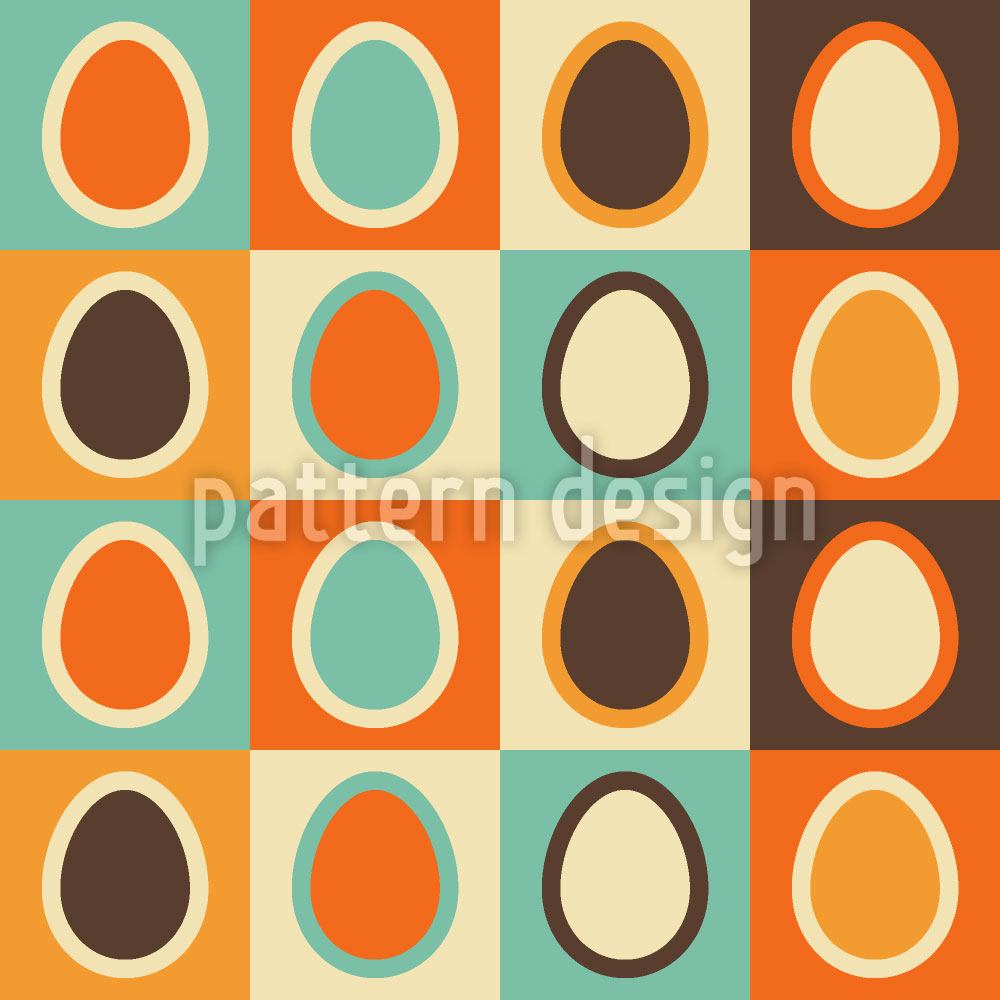 patterned-wallpaper-retro-eggs