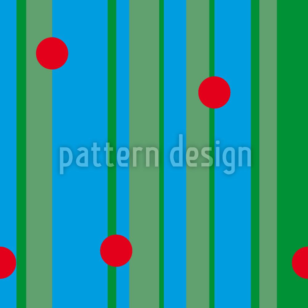 patterned-wallpaper-dots-on-stripes