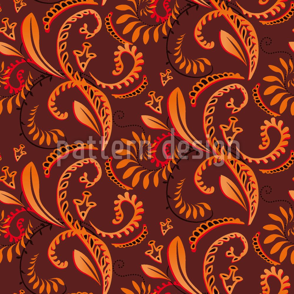 patterned-wallpaper-spice-plants