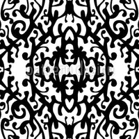 patterned-wallpaper-snow-white-silhouette