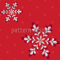 patterned-wallpaper-silver-flakes-red