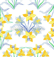 patterned-wallpaper-artful-daffodils