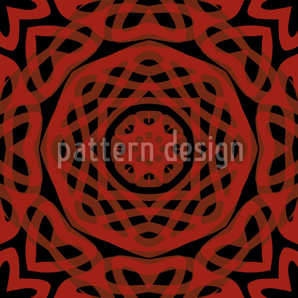 patterned-wallpaper-orient-express-red