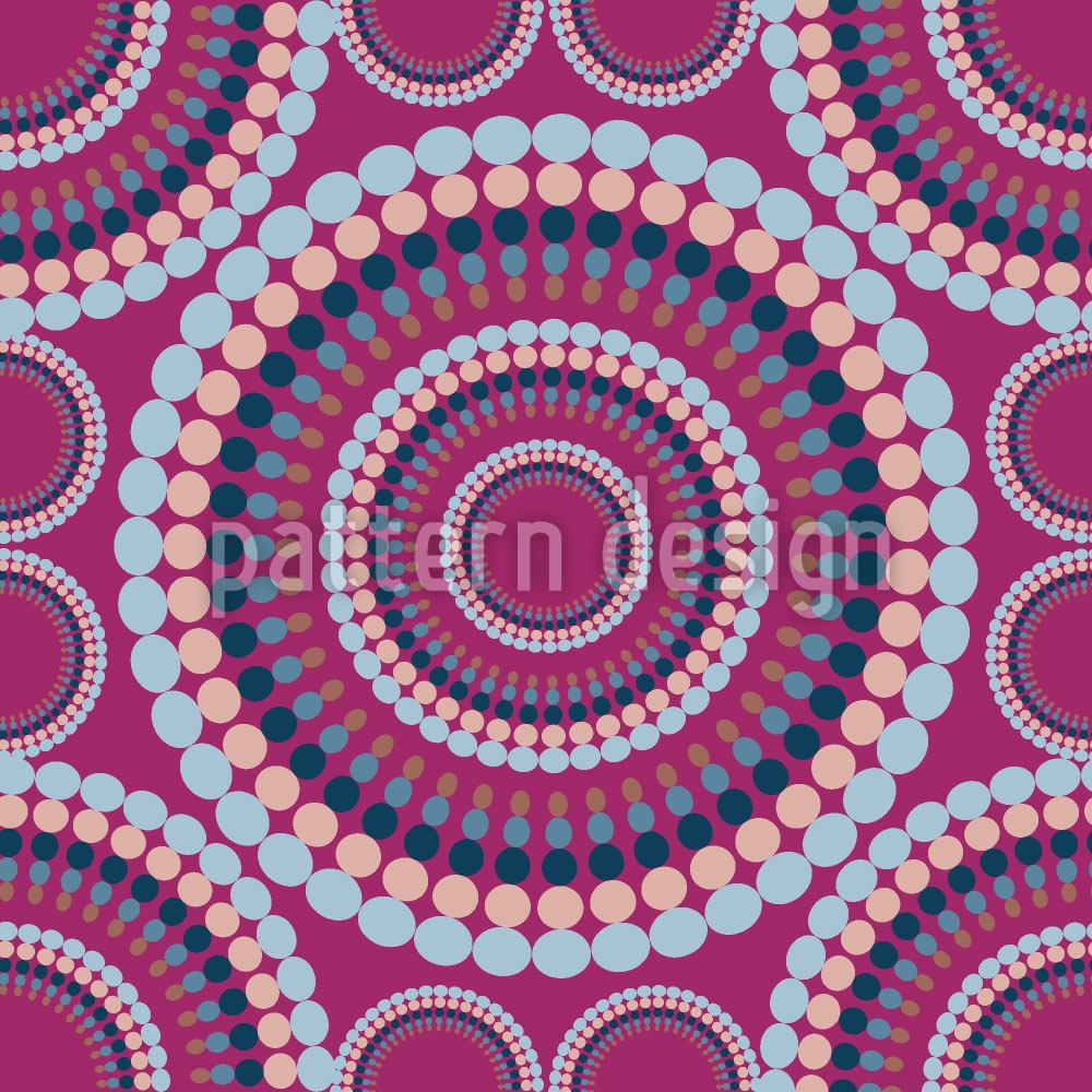 patterned-wallpaper-retro-circle