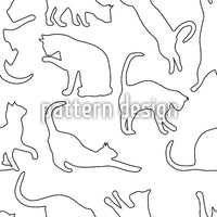 patterned-wallpaper-playing-cats