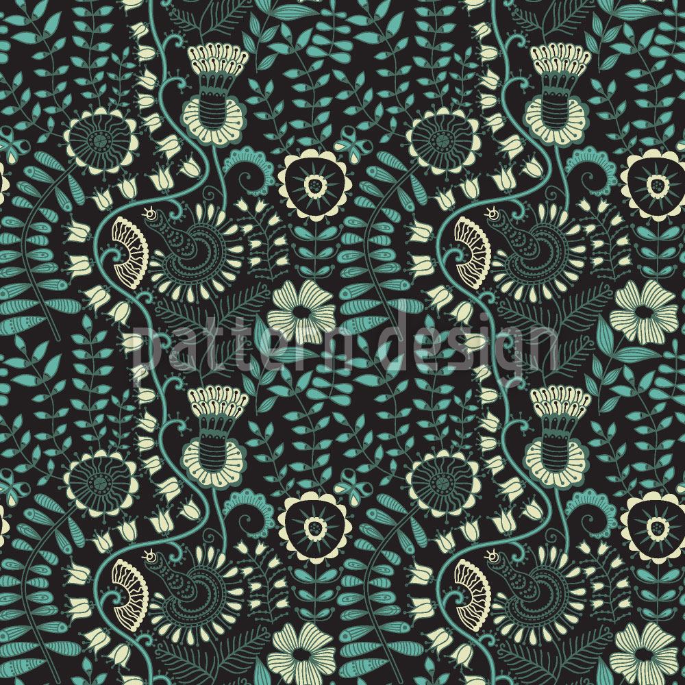 patterned-wallpaper-flowers-of-lothlorian