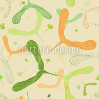 patterned-wallpaper-maple-seed-and-blossom