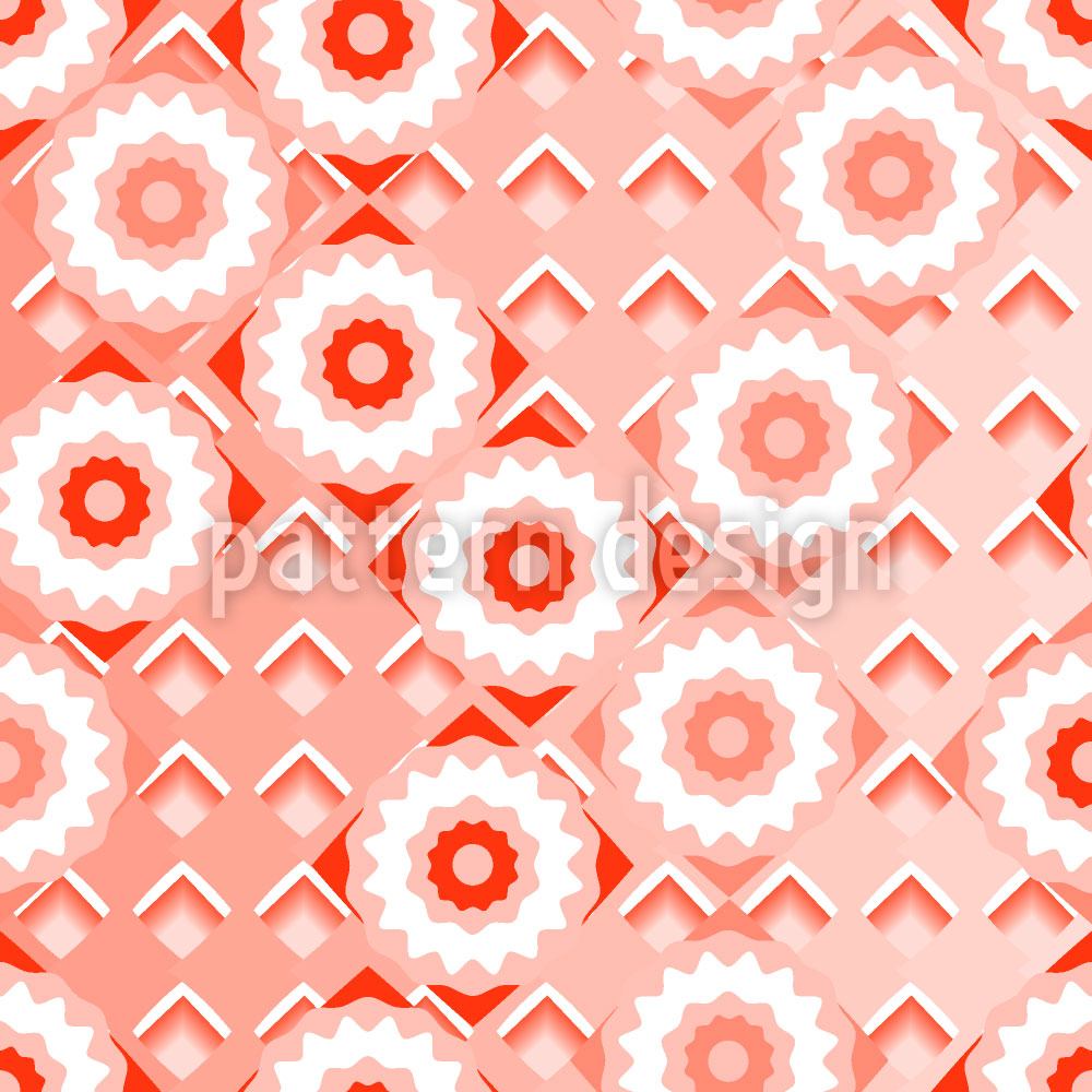 patterned-wallpaper-candy-flowers-on-mosaic