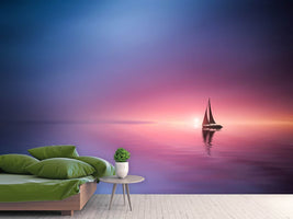 photo-wallpaper-sailing-across-the-lake-toward-the-sunset-x