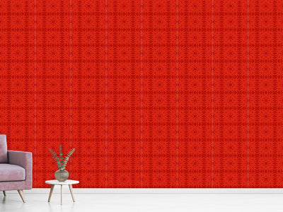 patterned-wallpaper-paperstar-in-flames