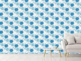 patterned-wallpaper-om-blue-and-white