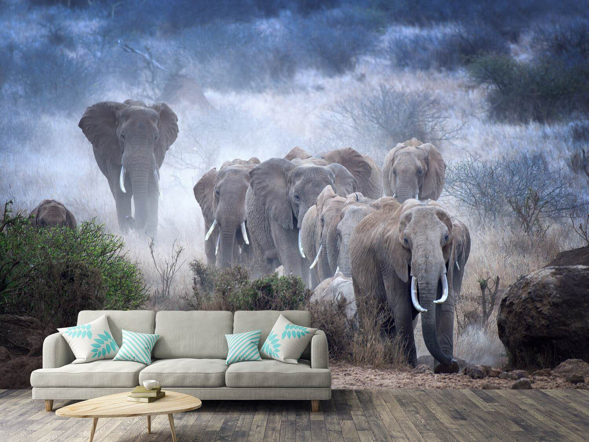 photo-wallpaper-elephants-of-amboseli-x