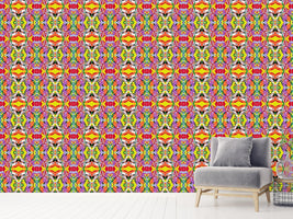 patterned-wallpaper-colored-glass-mosaic