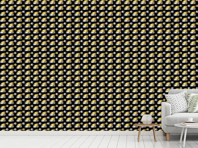 patterned-wallpaper-santas-golden-beanie-company