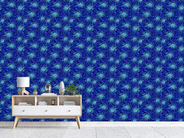 patterned-wallpaper-pop-art-flowers