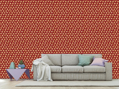 patterned-wallpaper-gingerbread