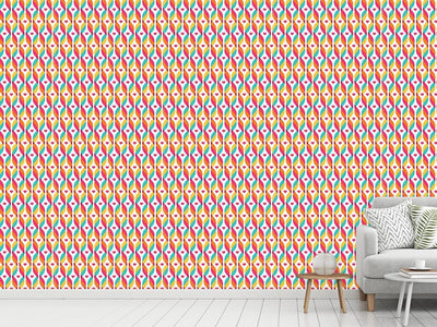 patterned-wallpaper-ribbons-and-hearts