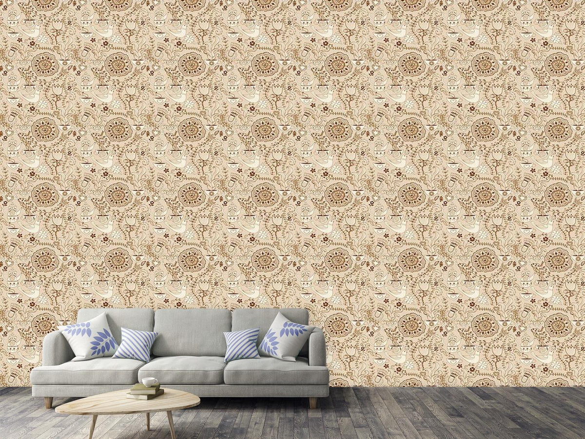 patterned-wallpaper-russian-chocolate