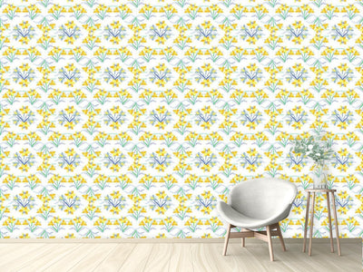 patterned-wallpaper-artful-daffodils