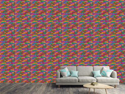 patterned-wallpaper-flip-flop