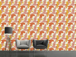 patterned-wallpaper-flying-goose-in-the-sun