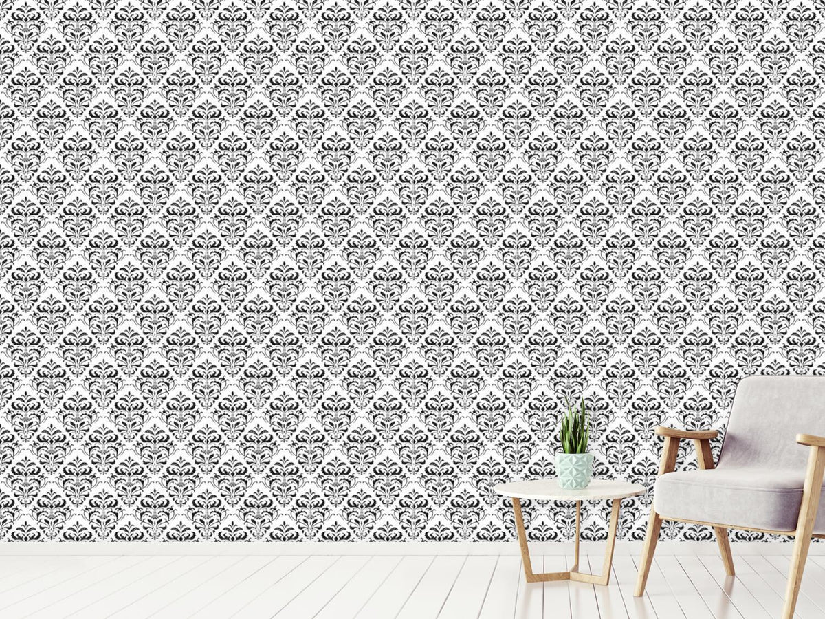 patterned-wallpaper-black-white-baroque