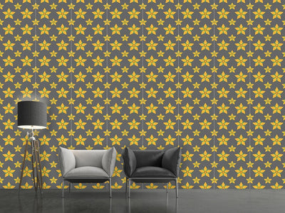 patterned-wallpaper-starflowers