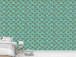 patterned-wallpaper-boheme-fantasy-flowers-mint