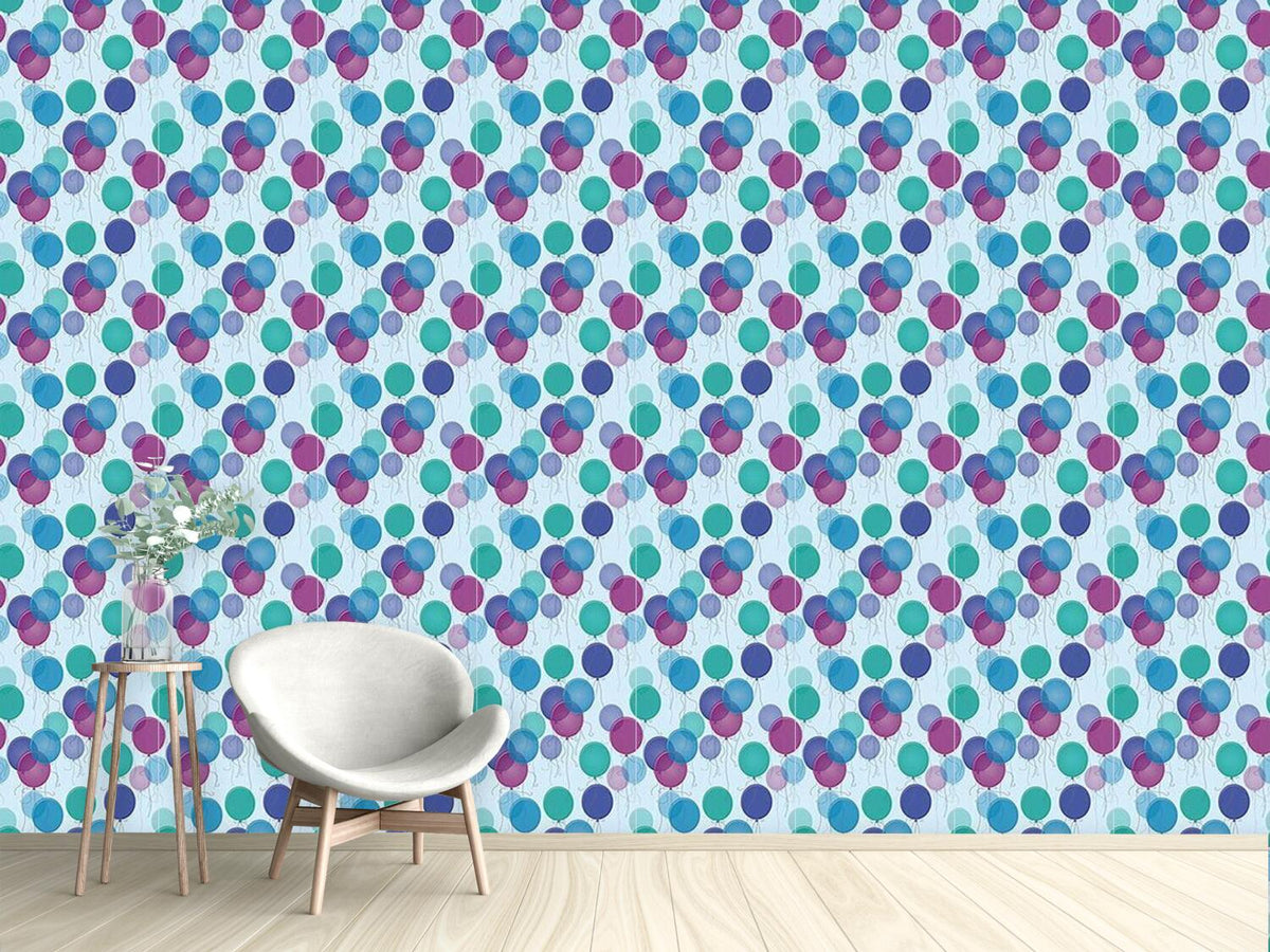 patterned-wallpaper-blue-balloons