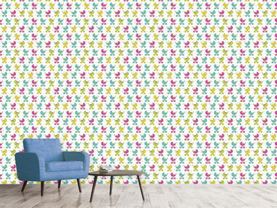 patterned-wallpaper-baby-buggy-parade