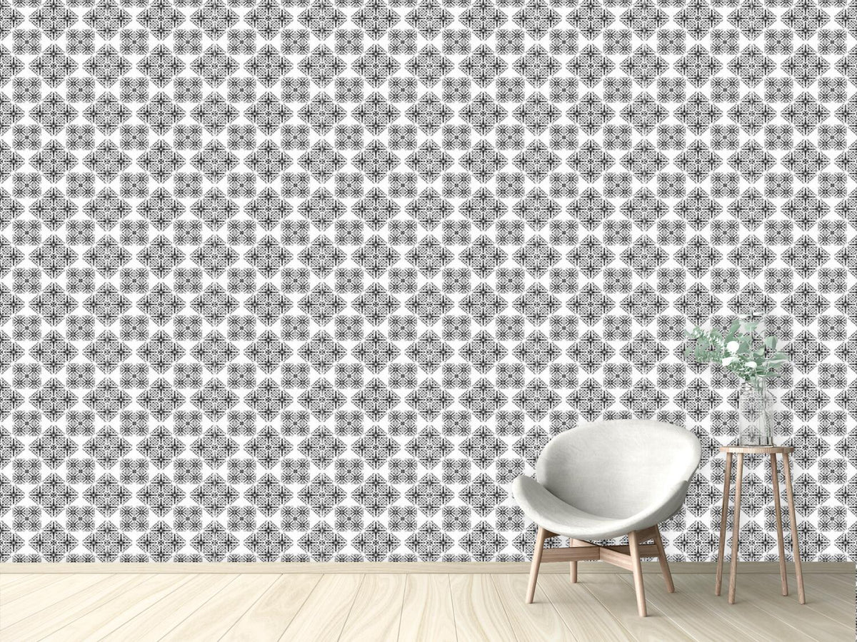 patterned-wallpaper-lace-geometry