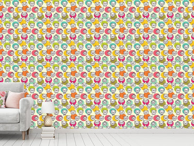 patterned-wallpaper-cat-king-and-friends