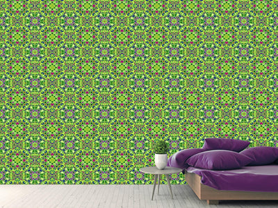 patterned-wallpaper-oriental-mosaic