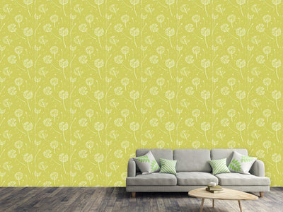 patterned-wallpaper-dandelion-fly